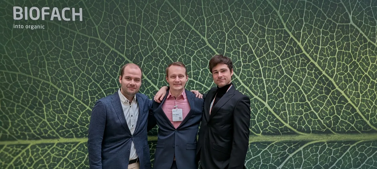 The Certiflow team at BIOFACH 2026